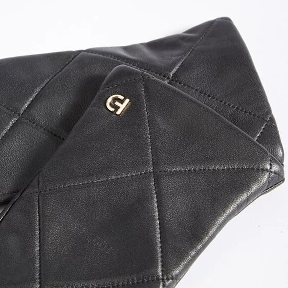 NEW Cole Haan Women's Quilted Leather Gloves - NWT - Picture 2 of 6